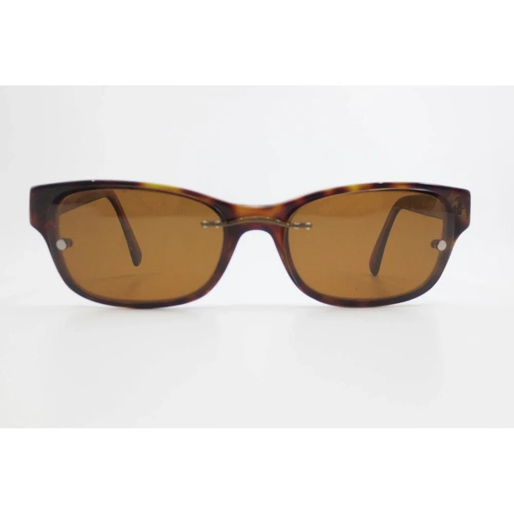 Michael Kors 3003 Tortoise Brown Rectangular Sunglasses MK Logo Women 51-18-135